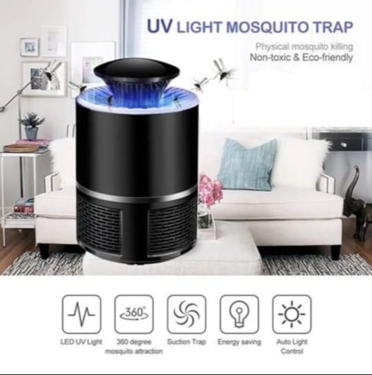 Mosquito Killer Lamp USB – Powerful Electric Insect Trap (Silent & Safe)