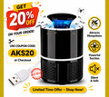 Mosquito Killer Lamp USB – Powerful Electric Insect Trap (Silent & Safe)