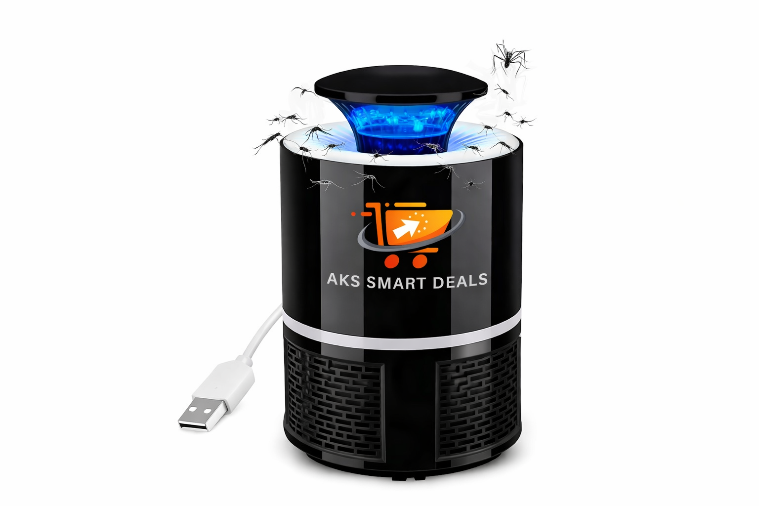 Mosquito Killer Lamp USB – Powerful Electric Insect Trap (Silent & Safe)