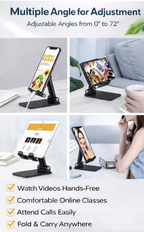 Adjustable Mobile Stand for Students